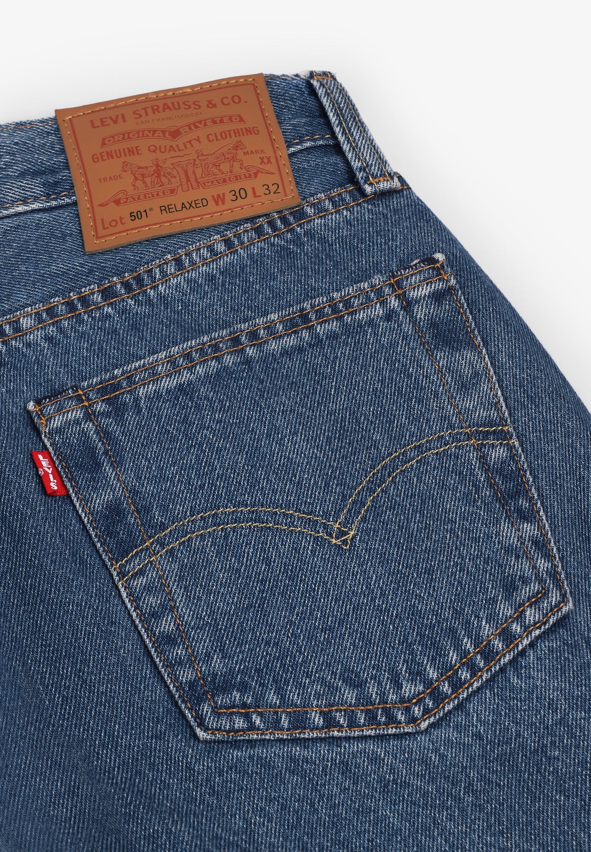 LEVIS | CALÇAS DENIM 501 RELAXED FREE DAY