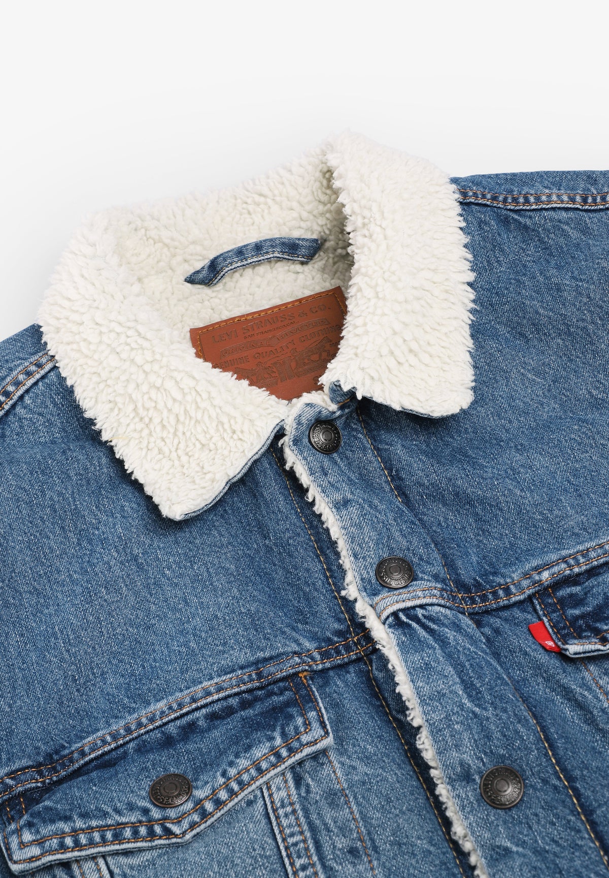 LEVIS | RELAXED FIT SHERPA TRKR WASHED