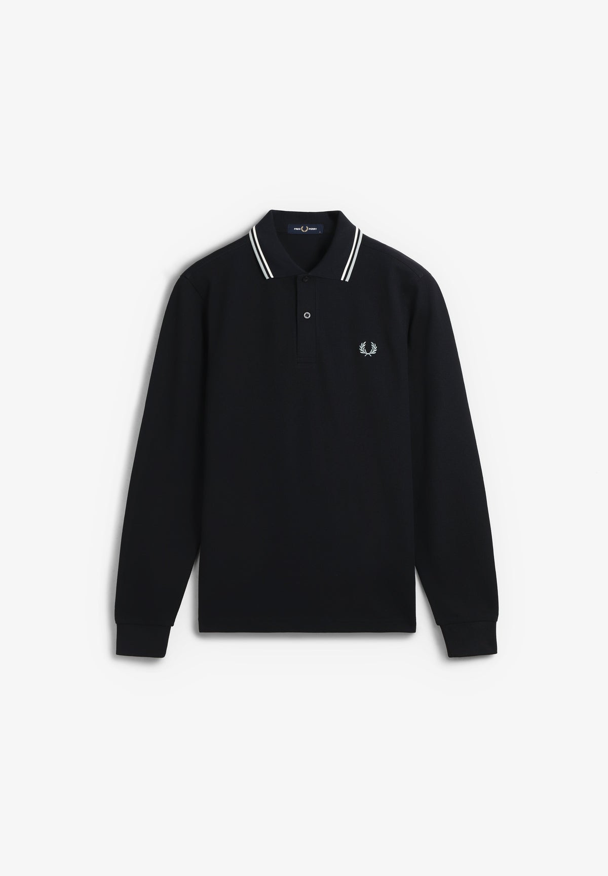 FRED PERRY | CAMISA POLO MANGA COMPRIDA TWIN TIPPED