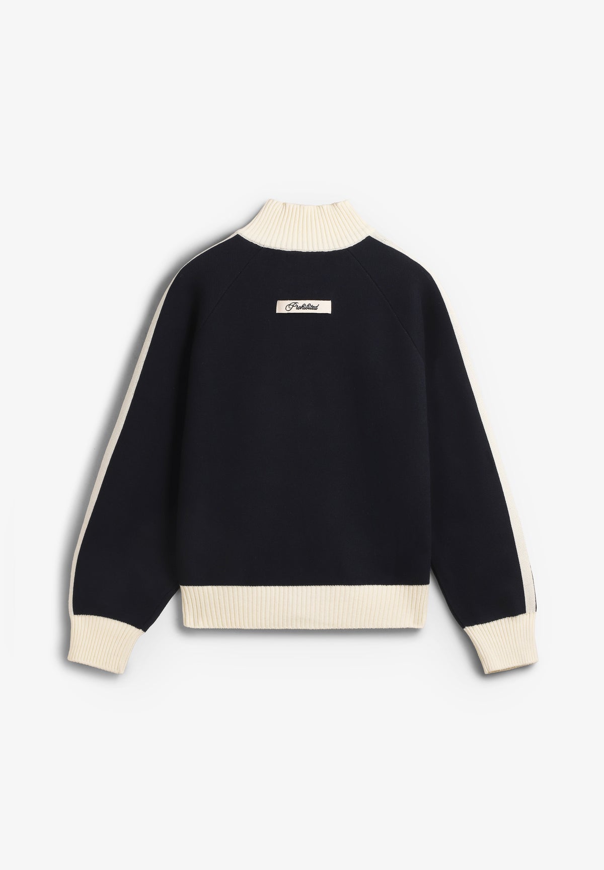 PROHIBITED | LETTERMAN KNIT JACKET