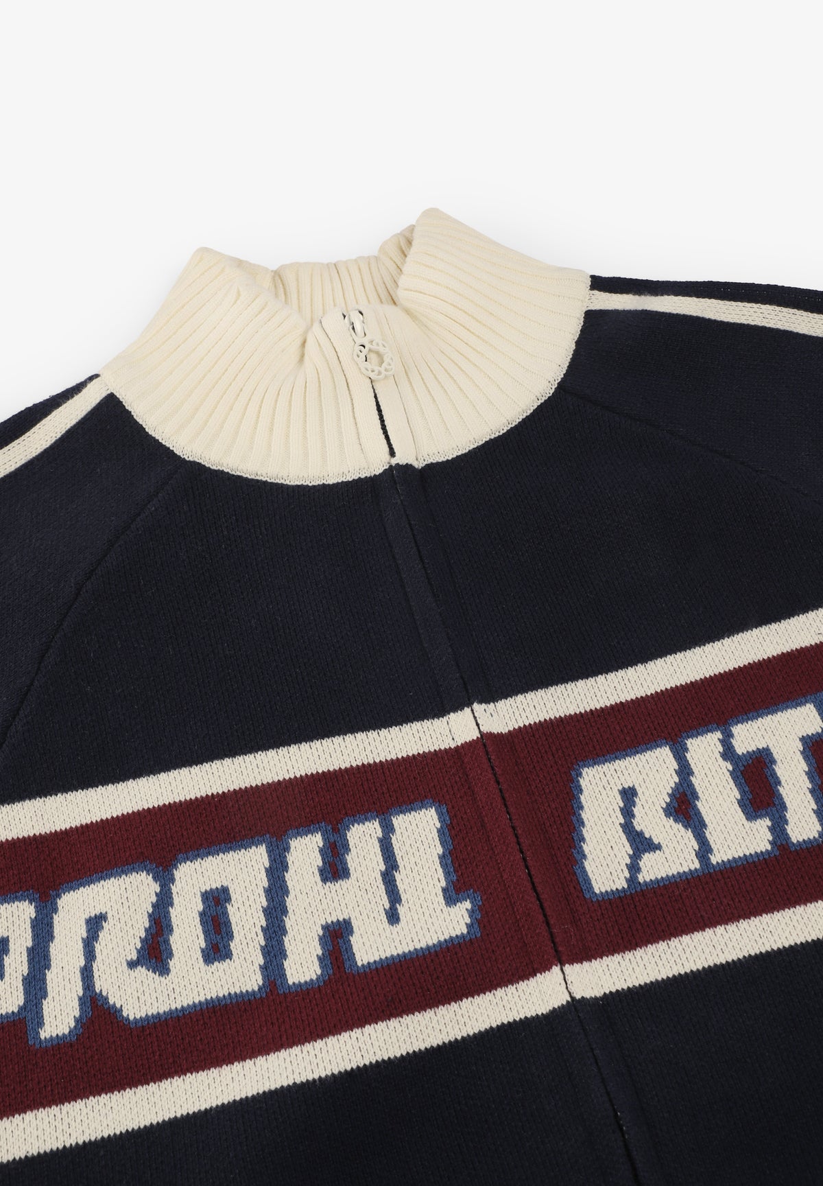 PROHIBITED | LETTERMAN KNIT JACKET