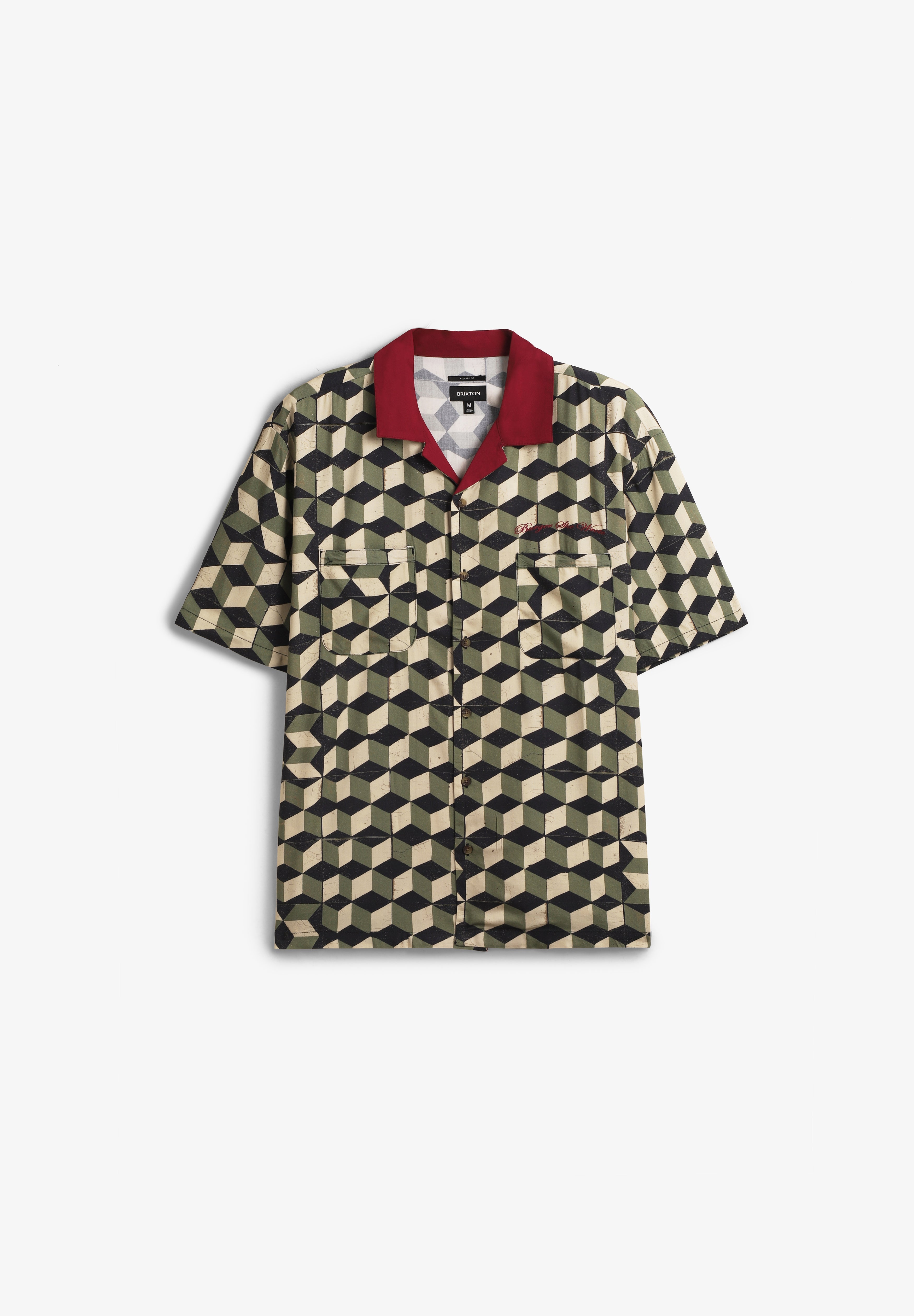 BRIXTON | BURGER SHE WROTE S/S WVN