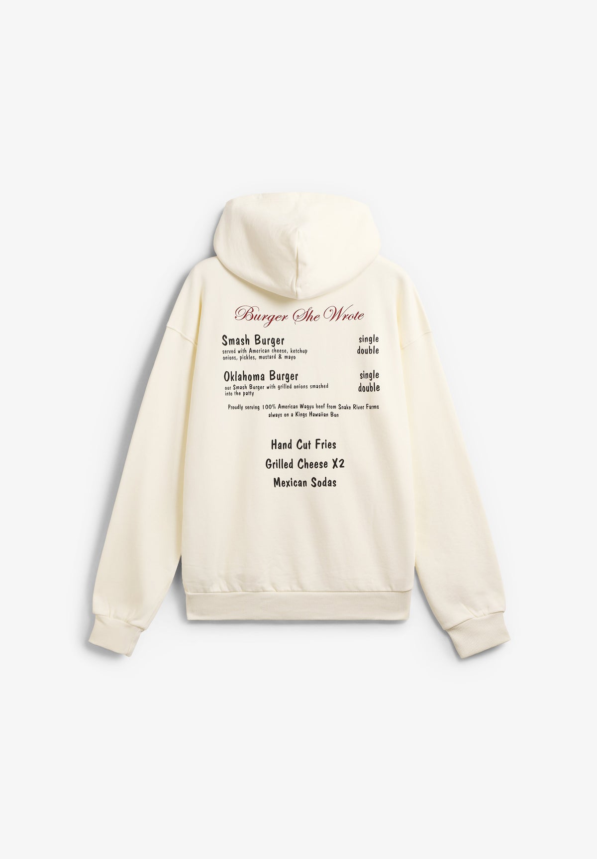 BRIXTON | SWEATSHIRT BURGER SHE WROTE