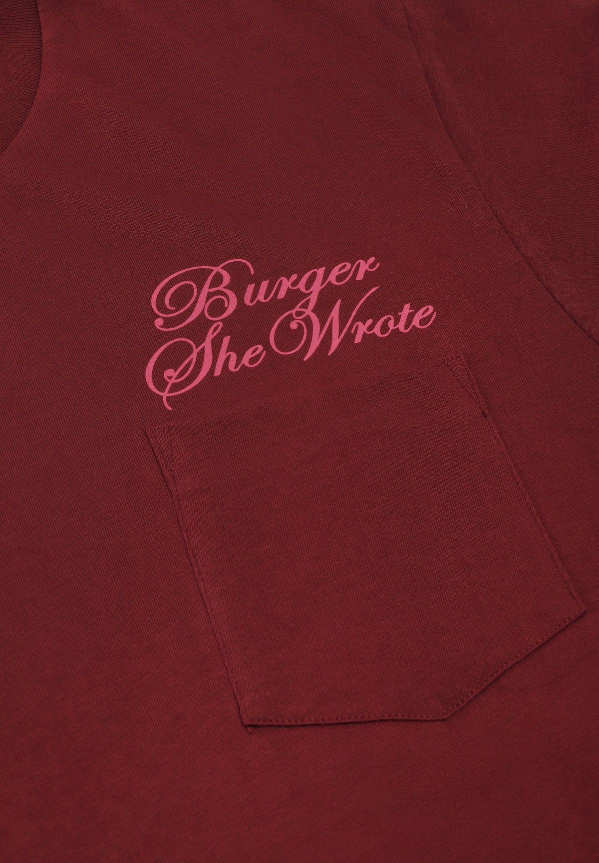 BRIXTON | T-SHIRT COM BOLSO BURGER SHE WROTE