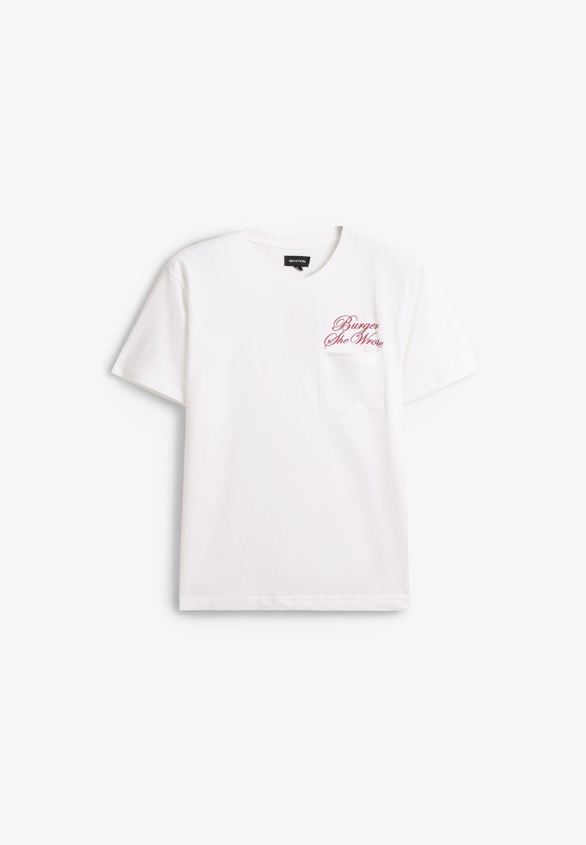 BRIXTON | BURGER SHE WROTE POCKET TEE