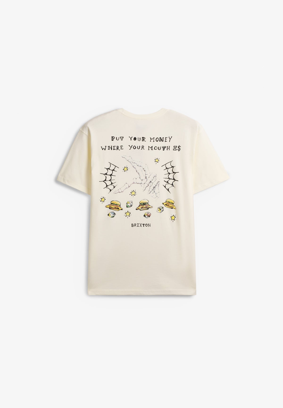 BRIXTON | T-SHIRT BURGER SHE WROTE S/S