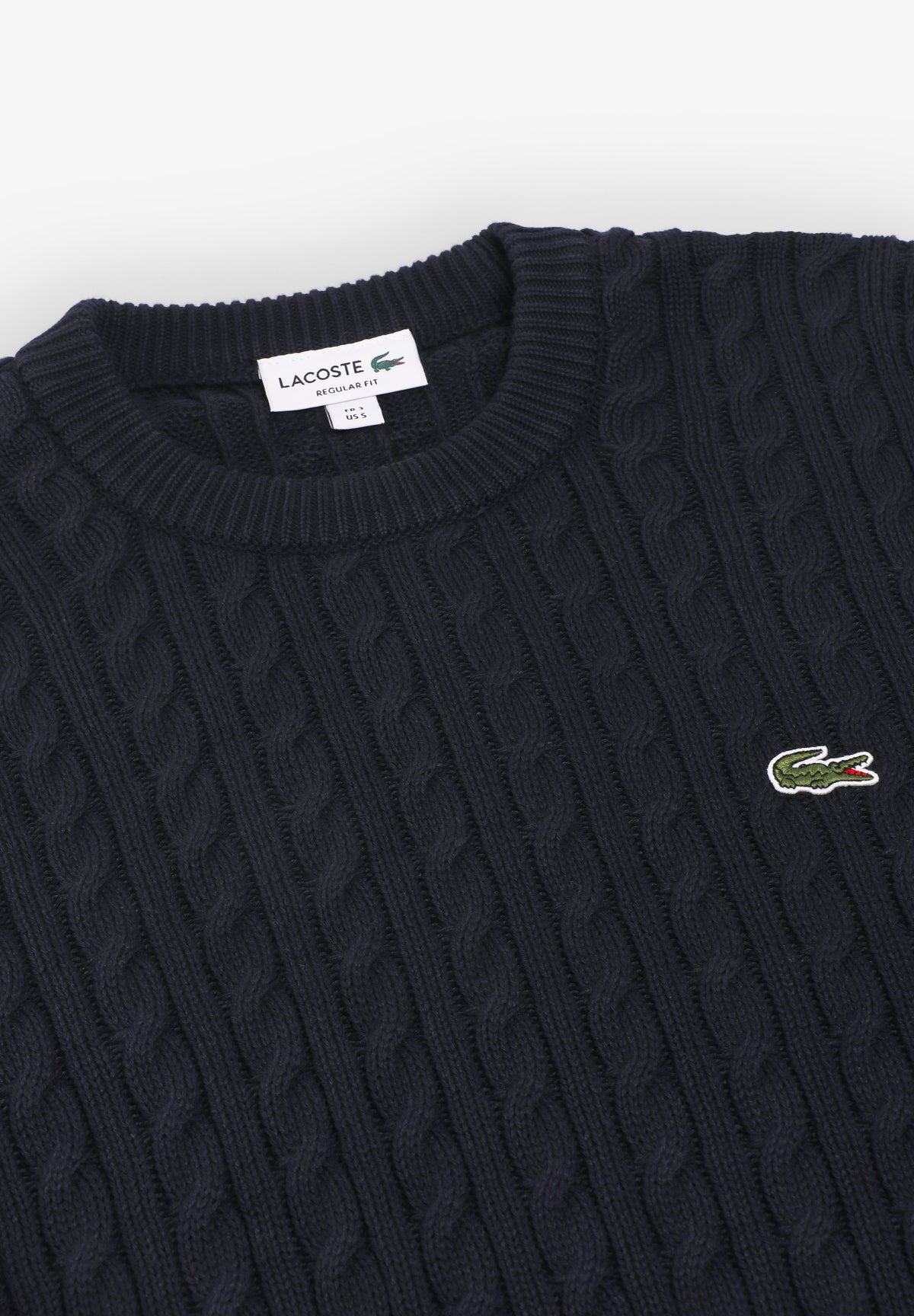 LACOSTE | SWEATER CABLE PARA HOMEM