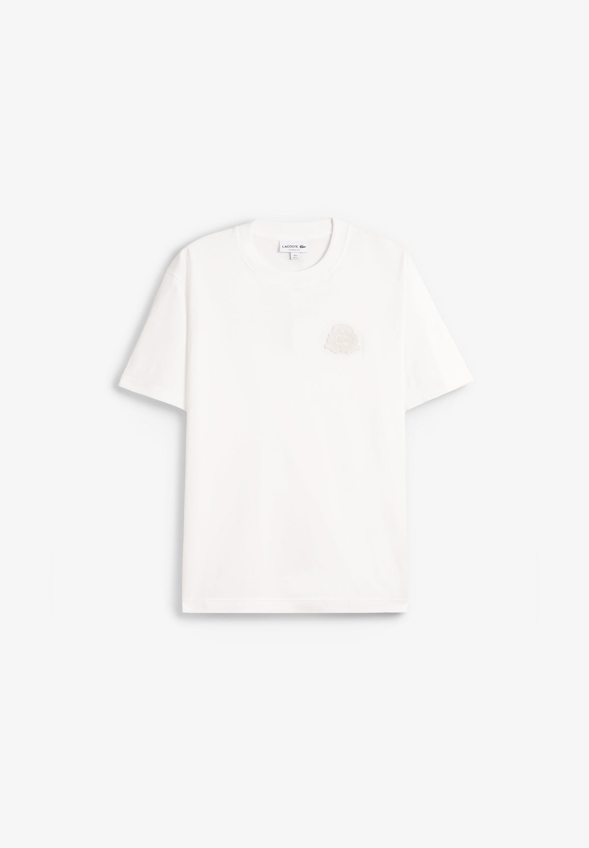 LACOSTE | T-SHIRT COM BORDADO DE HOMEM