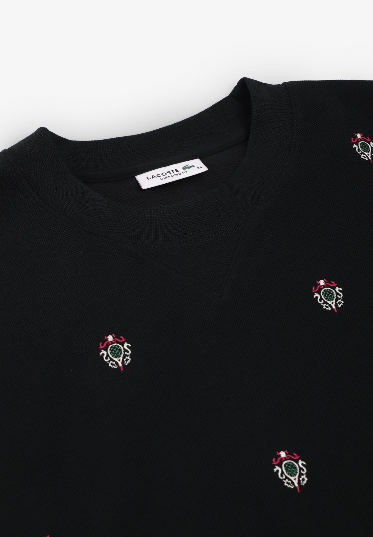 LACOSTE | SUDADERA BORDADOS