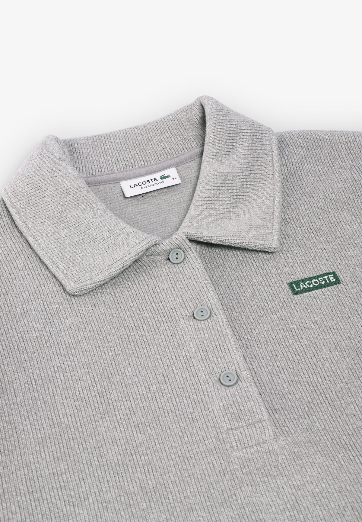 LACOSTE | SWEATSHIRT COM GOLA XL PARA MULHER