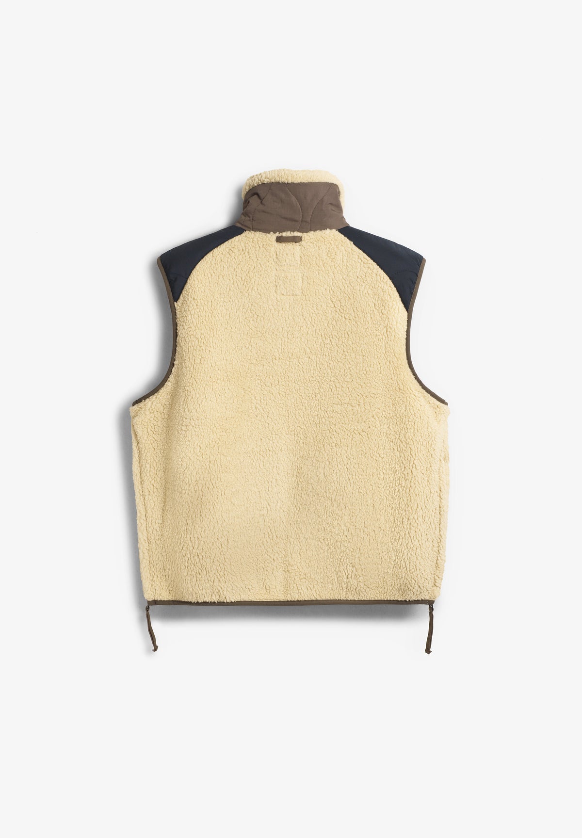 TAION | MILITARY PILE-FLEECE HIGH-NECK VEST