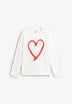 THINKING MU | T-SHIRT TAPE HEART DE MULHER