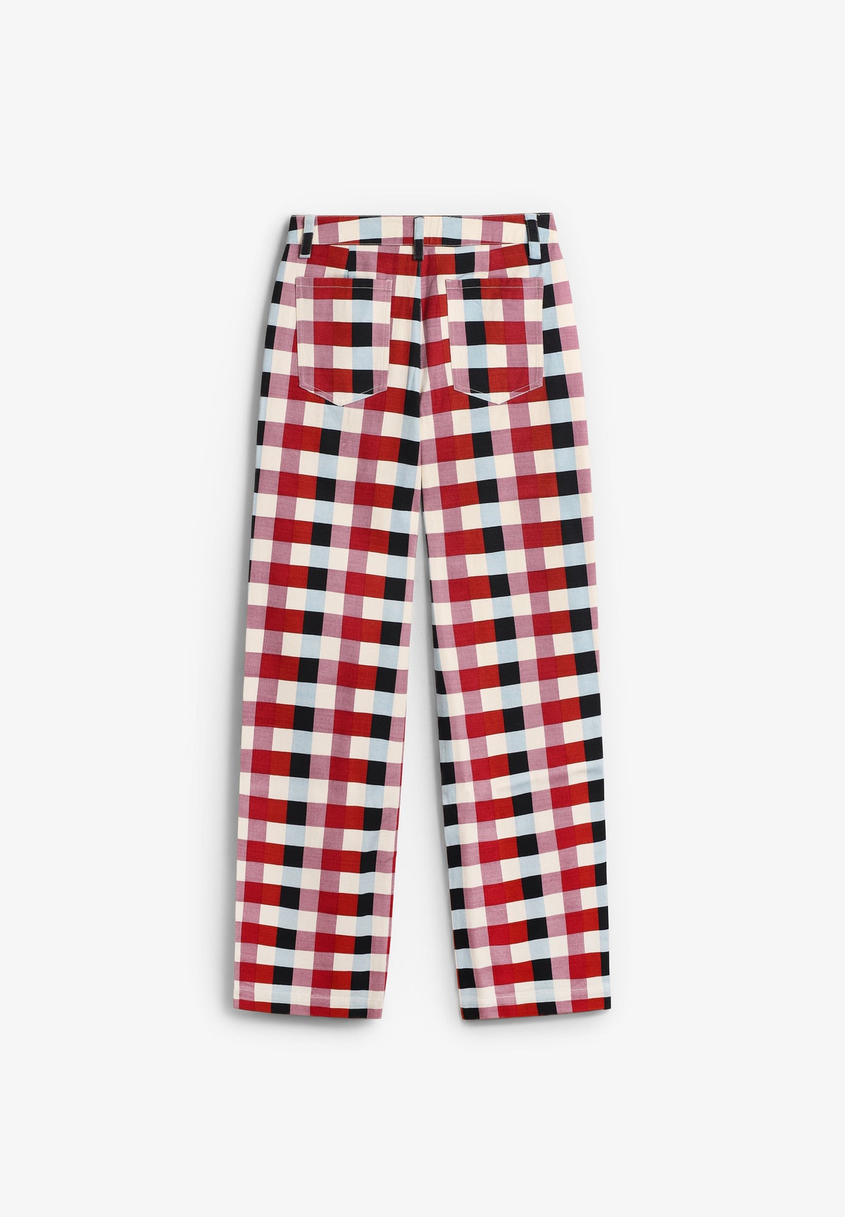 THINKING MU | CHESHIRE CHECKS SERENA PANTS