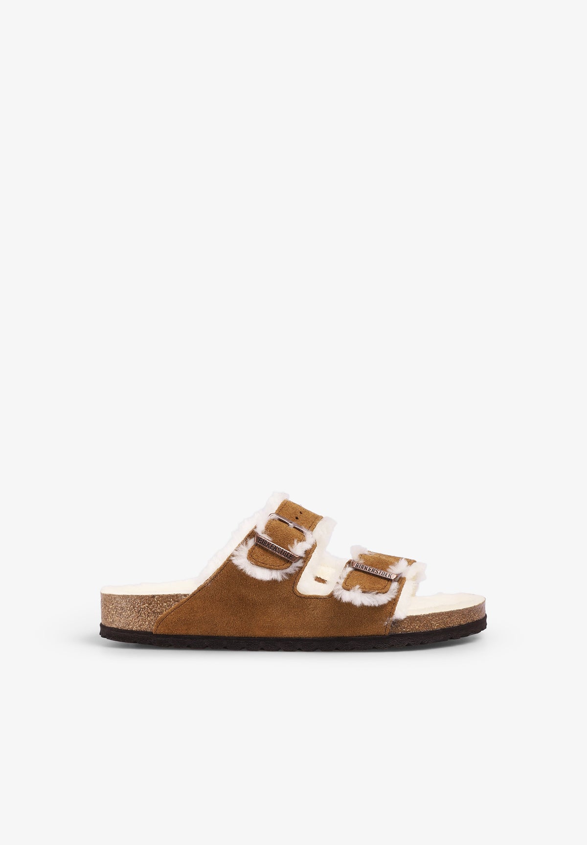 BIRKENSTOCK | ARIZONA SHEARLING SUEDE LEATHER