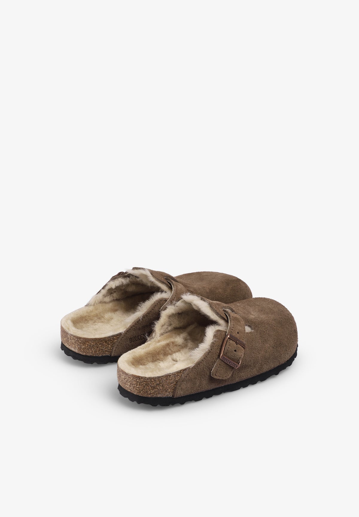 BIRKENSTOCK | SOCAS BOSTON SHEARLING PELE FAUX SUEDE
