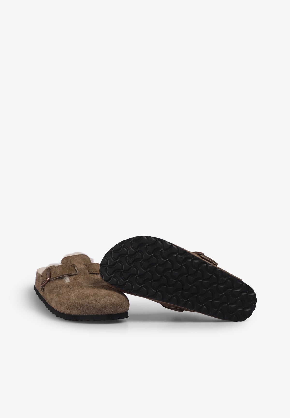 BIRKENSTOCK | SOCAS BOSTON SHEARLING PELE FAUX SUEDE