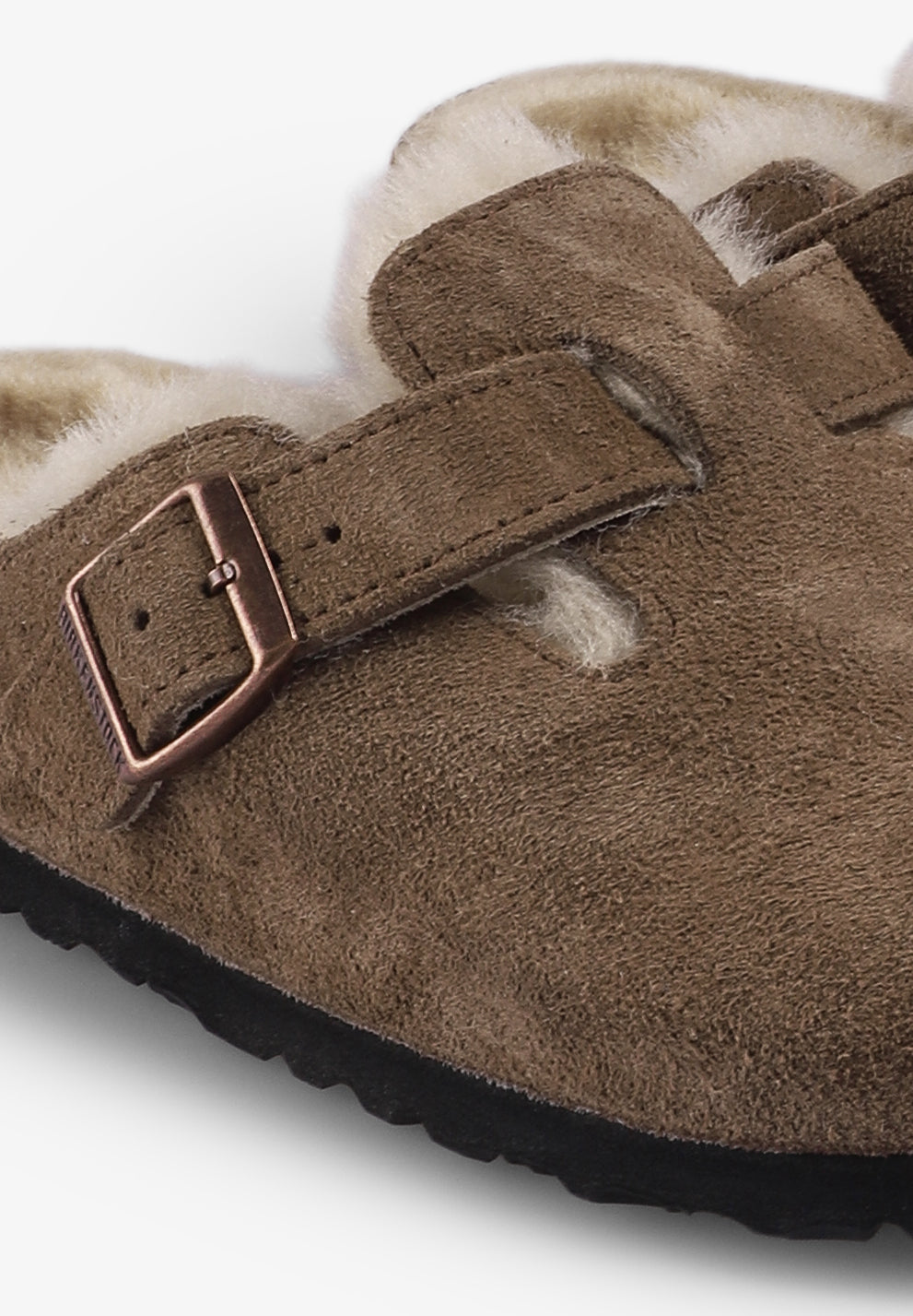 BIRKENSTOCK | SOCAS BOSTON SHEARLING PELE FAUX SUEDE