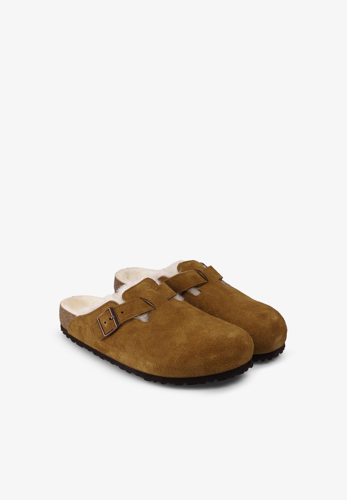 BIRKENSTOCK | SOCAS BOSTON SHEARLING PELE FAUX SUEDE