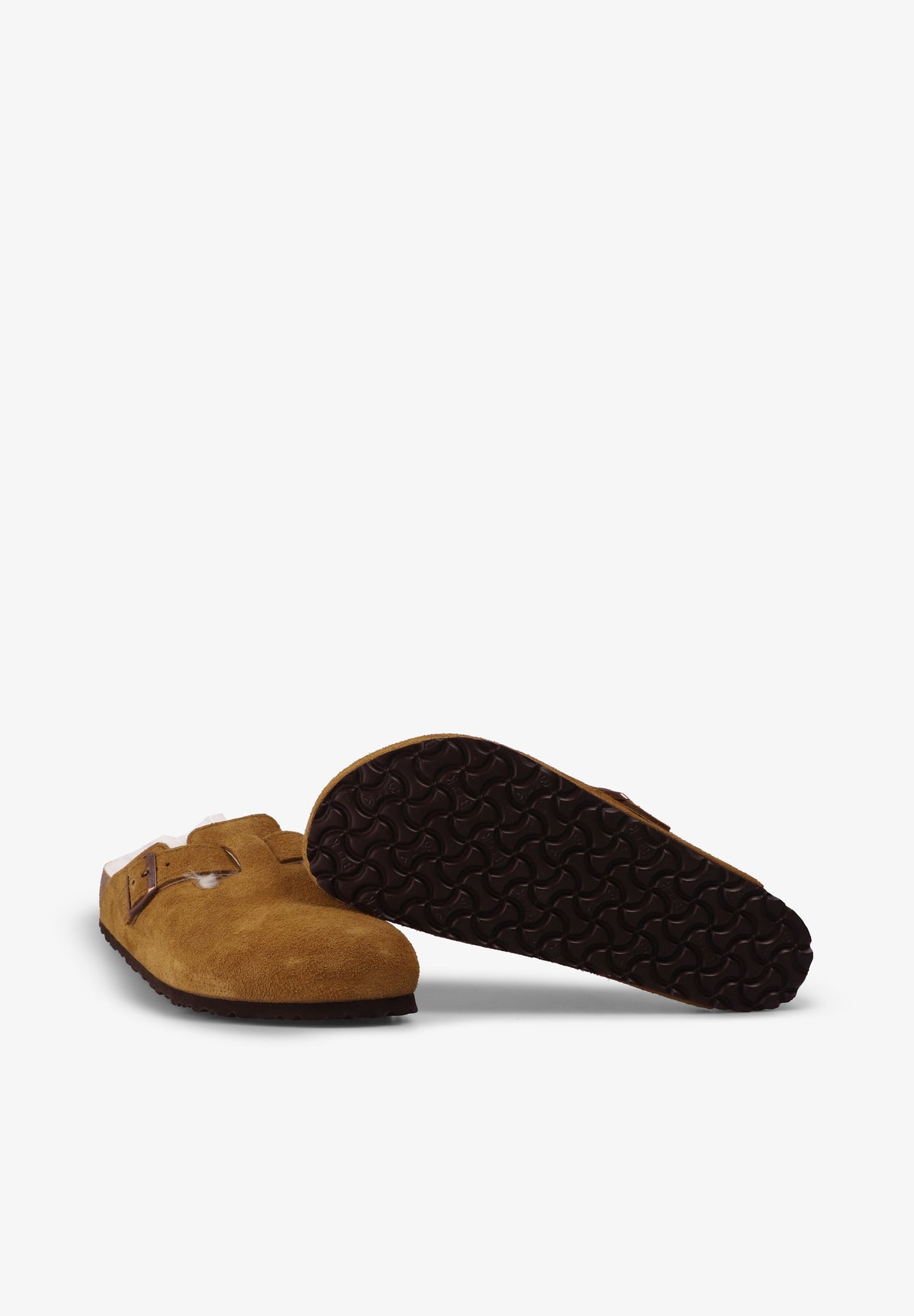 BIRKENSTOCK | SOCAS BOSTON SHEARLING PELE FAUX SUEDE