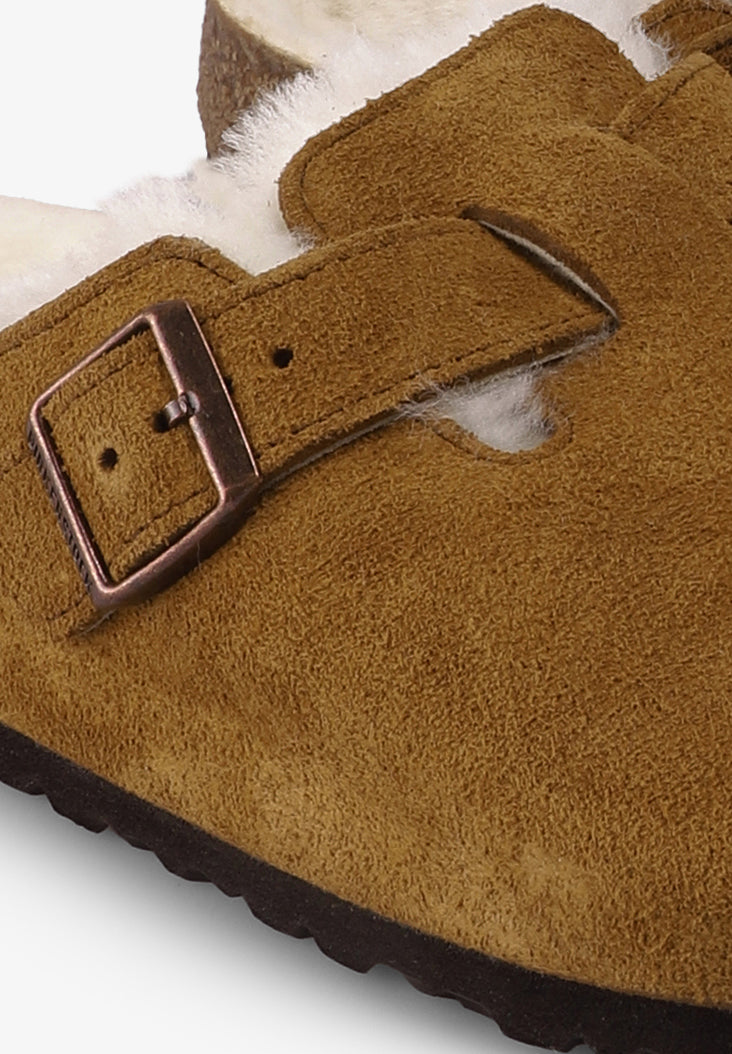 BIRKENSTOCK | SOCAS BOSTON SHEARLING PELE FAUX SUEDE