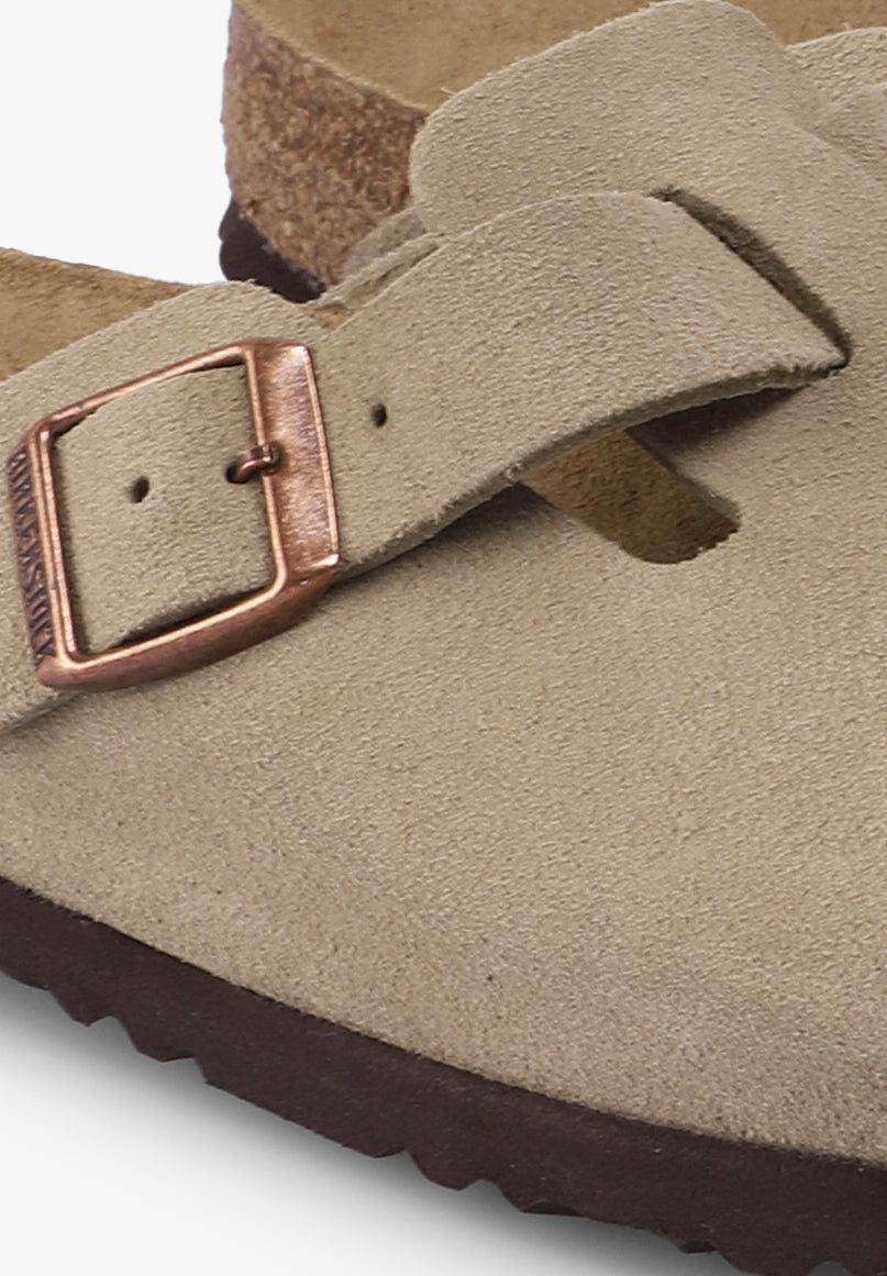 BIRKENSTOCK | BOSTON SOFT FOOTBED SUEDE LEATHER