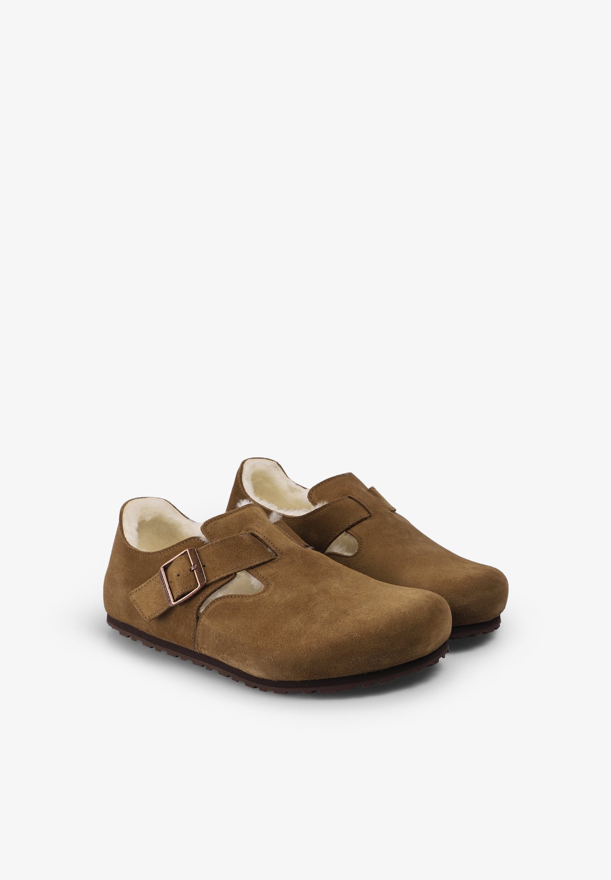 BIRKENSTOCK | SAPATOS LONDON SHEARLING PELE FAUX SUEDE