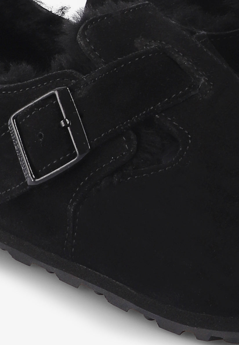 BIRKENSTOCK | SAPATOS LONDON SHEARLING PELE FAUX SUEDE