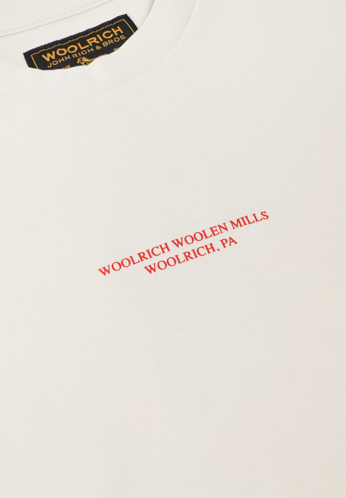 WOOLRICH | HEAVY JERSEY GRAPHIC T-SHIRT
