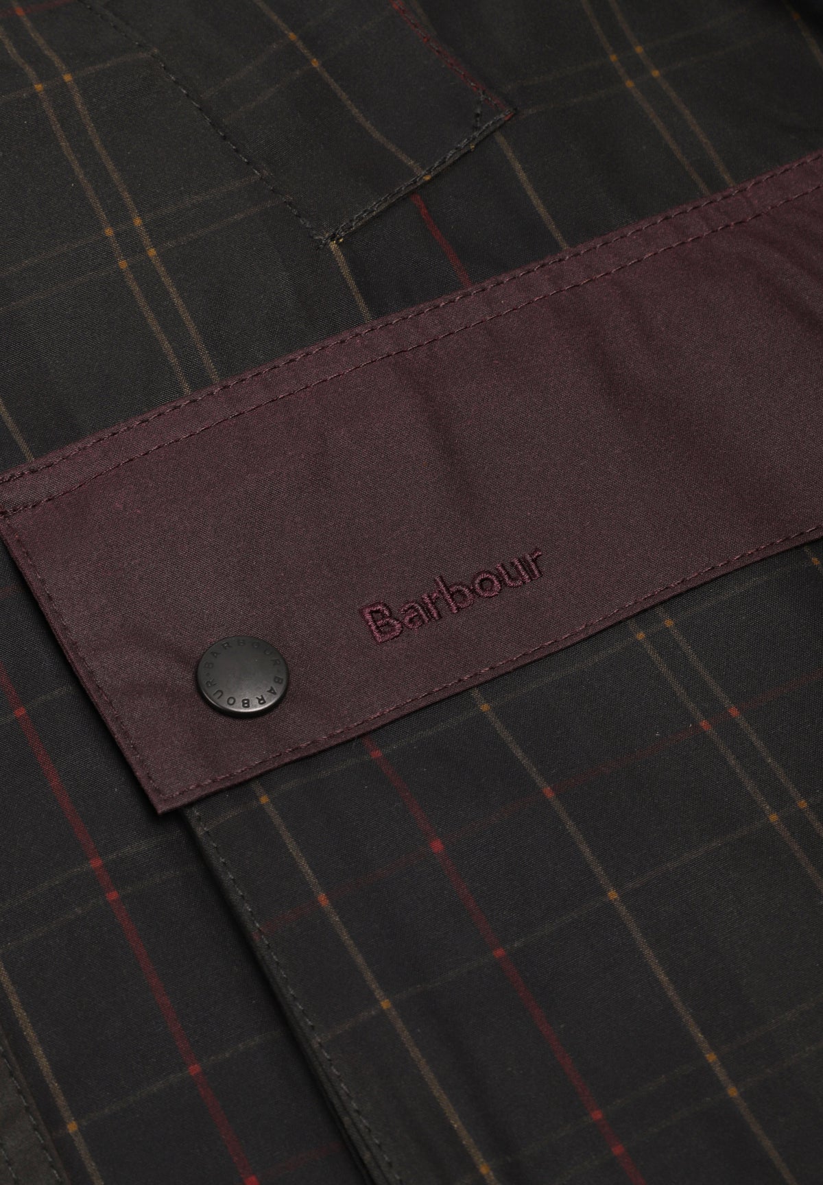 BARBOUR | CARDIGAN ENCERADO PATCHWORK OS BEDALE