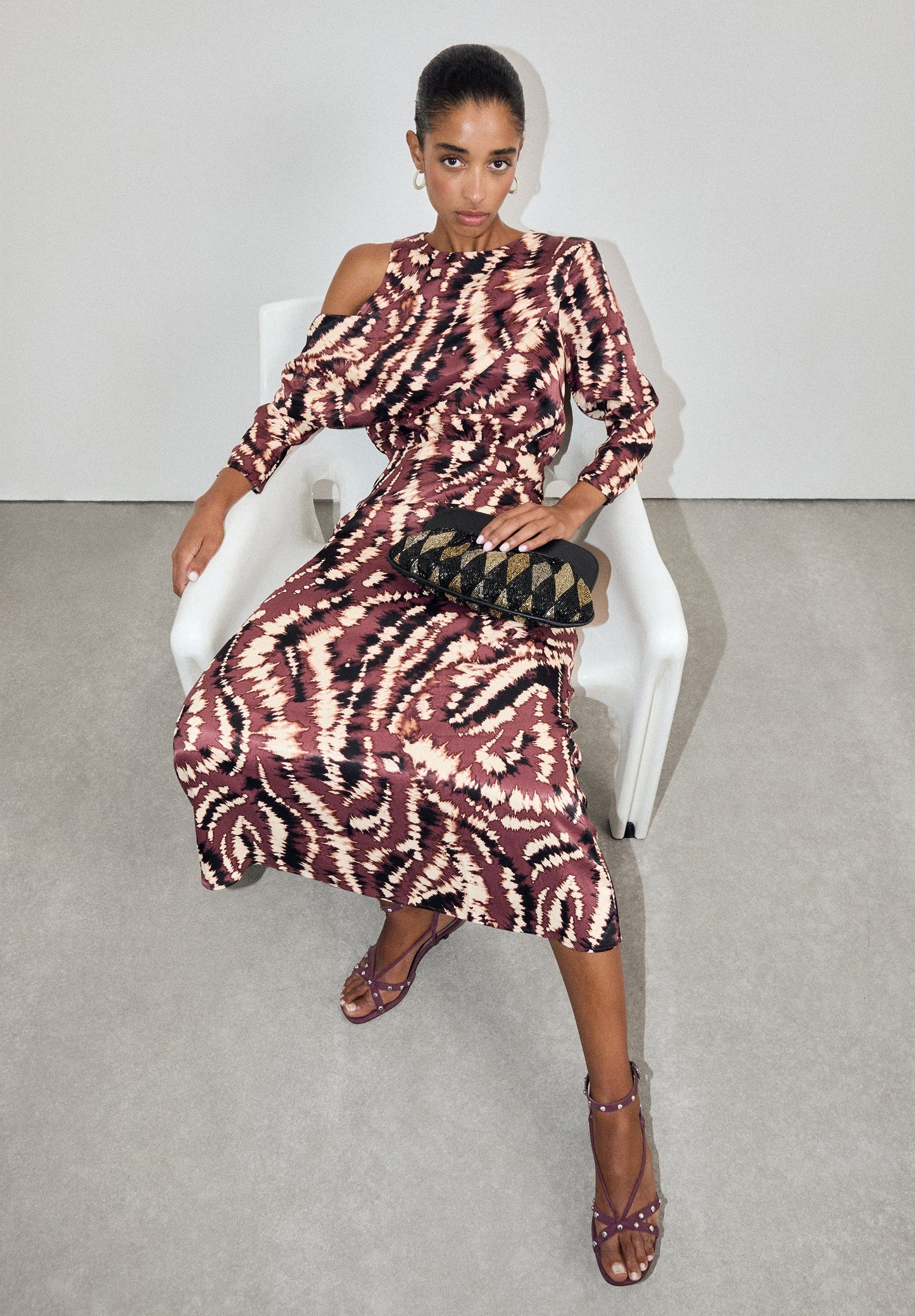 VESTIDO ASSIMÉTRICO TIE-DYE