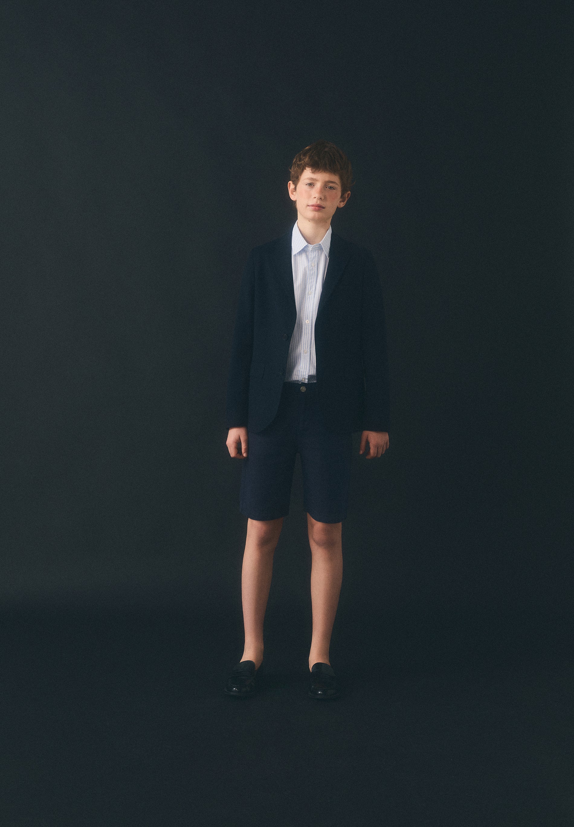 CALÇÕES BERMUDA DE LINHO REGULAR FIT