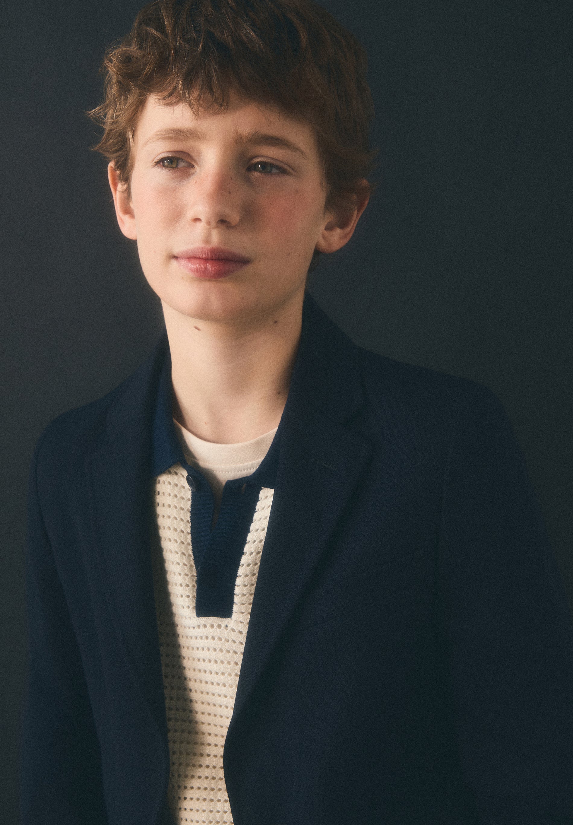 CAMISA POLO TRICOT EM CONTRASTE