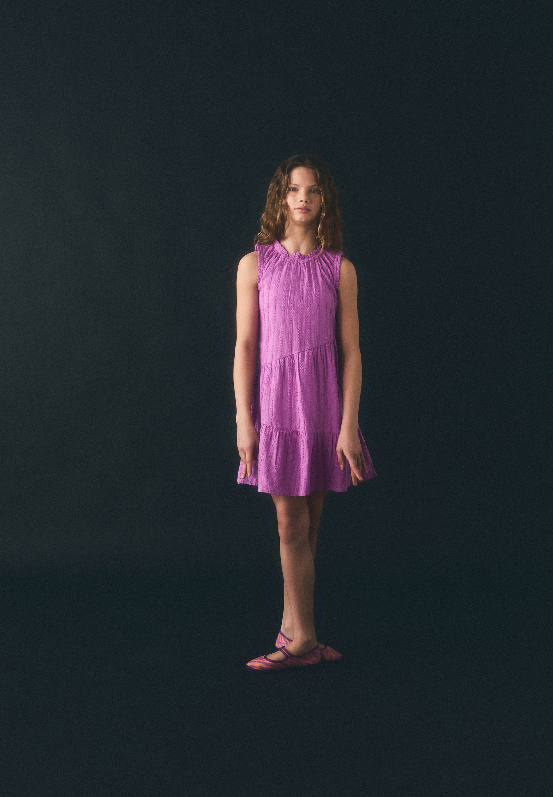 VESTIDO COSTURAS ALGODÃO