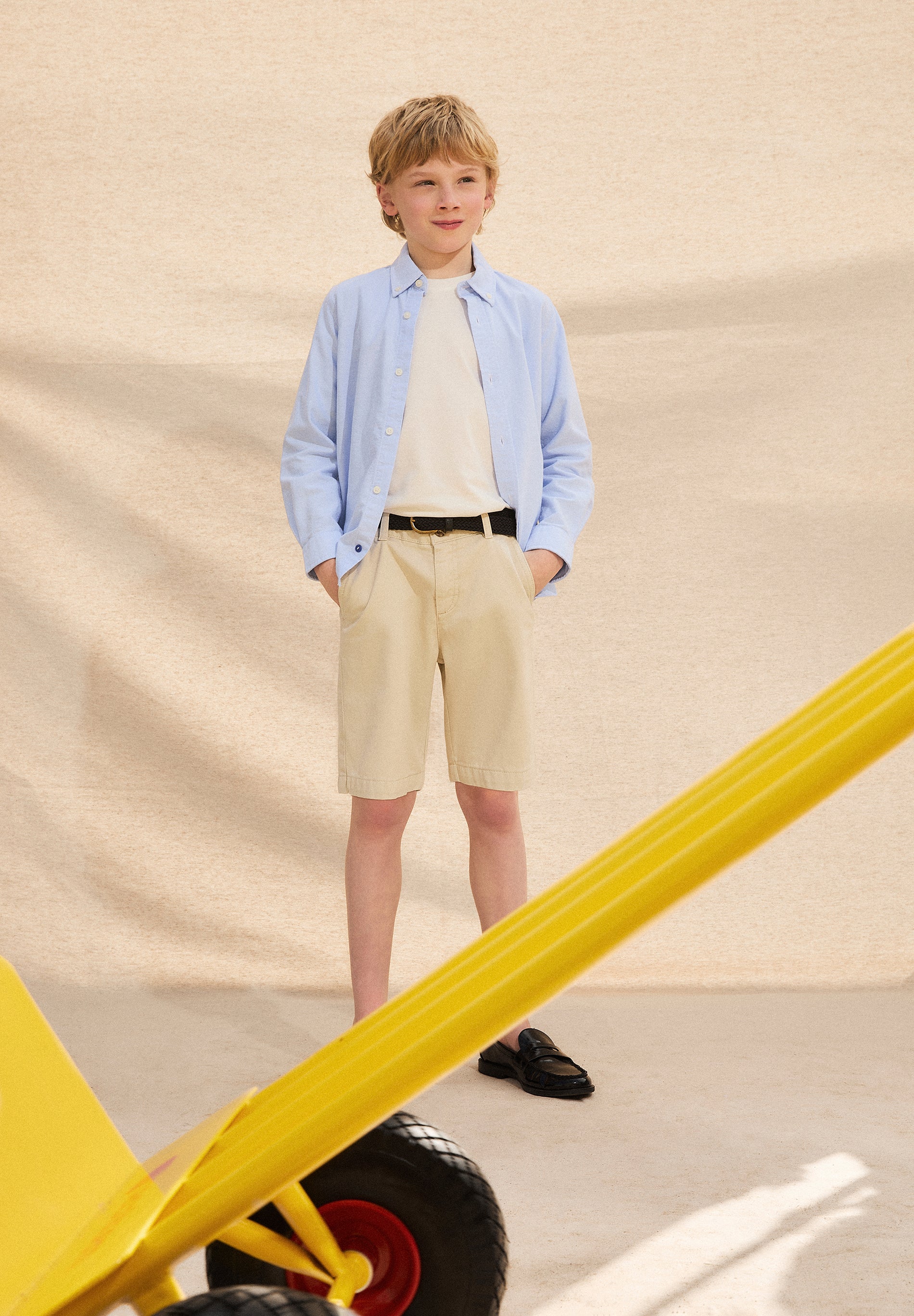 CAMISA OXFORD COLARINHO BOTÕES