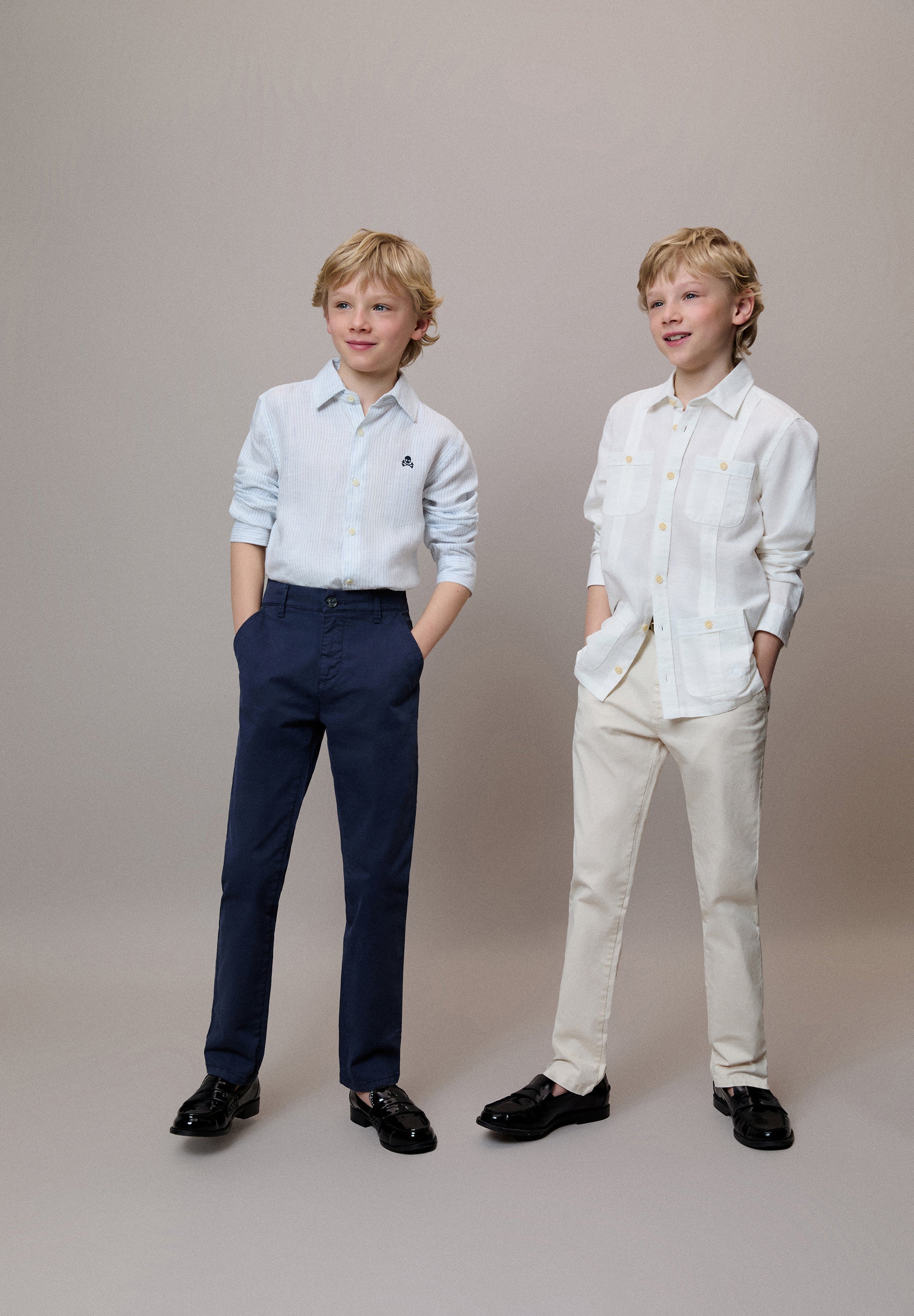 CALÇAS CHINO REGULAR FIT