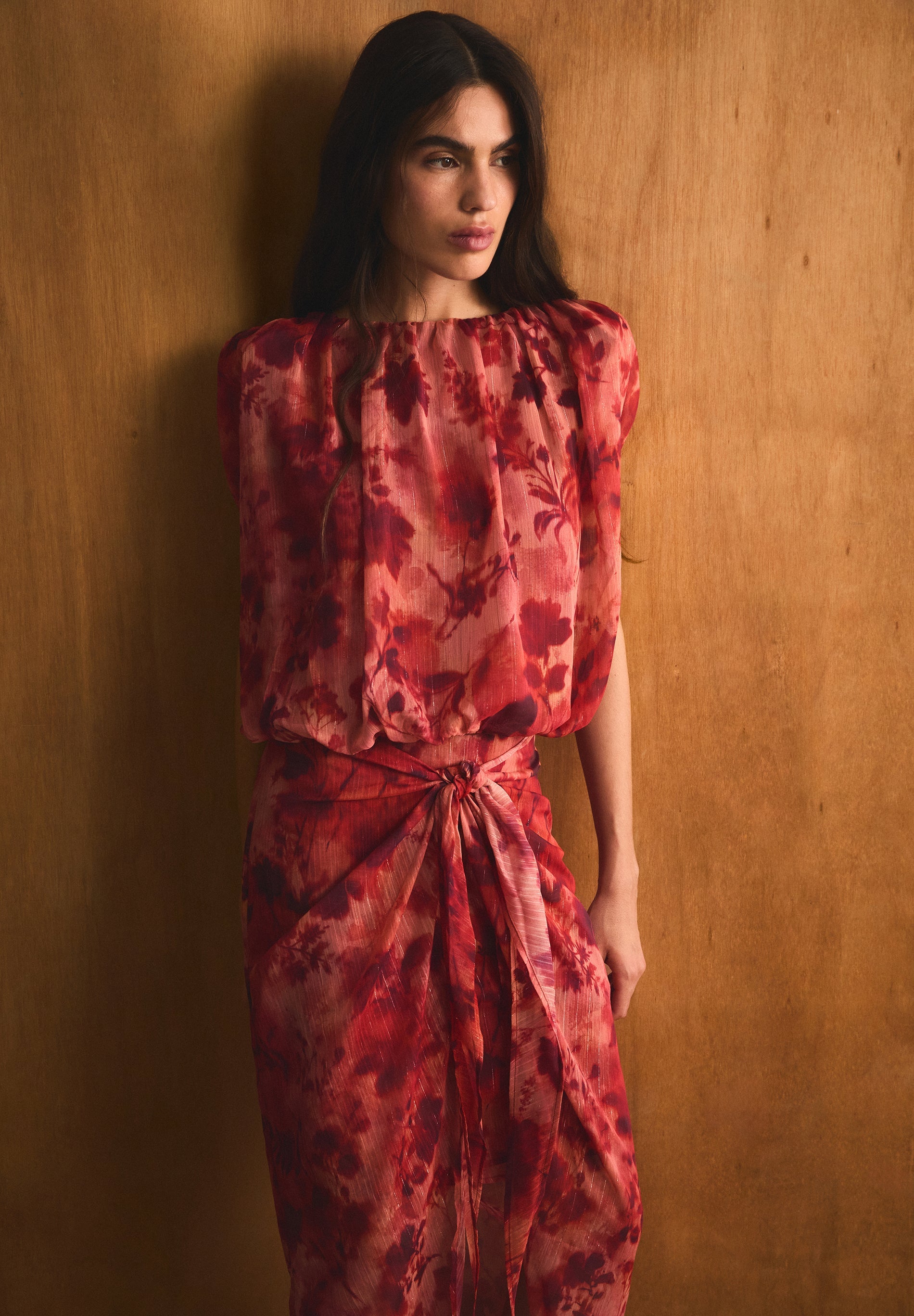 TOP FRANZIDO PADRÃO FLORAL