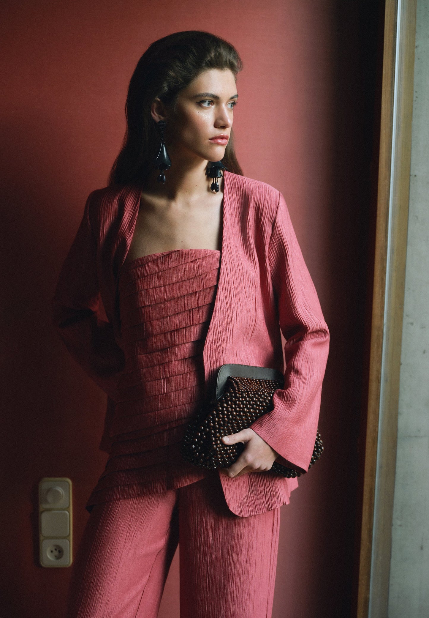 BLAZER A DIREITO COM TEXTURA