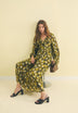 VESTIDO LUREX PADRÃO FLORAL