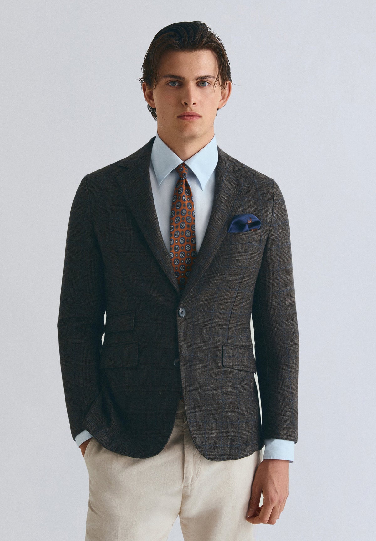 BLAZER XADREZ EM LÃ