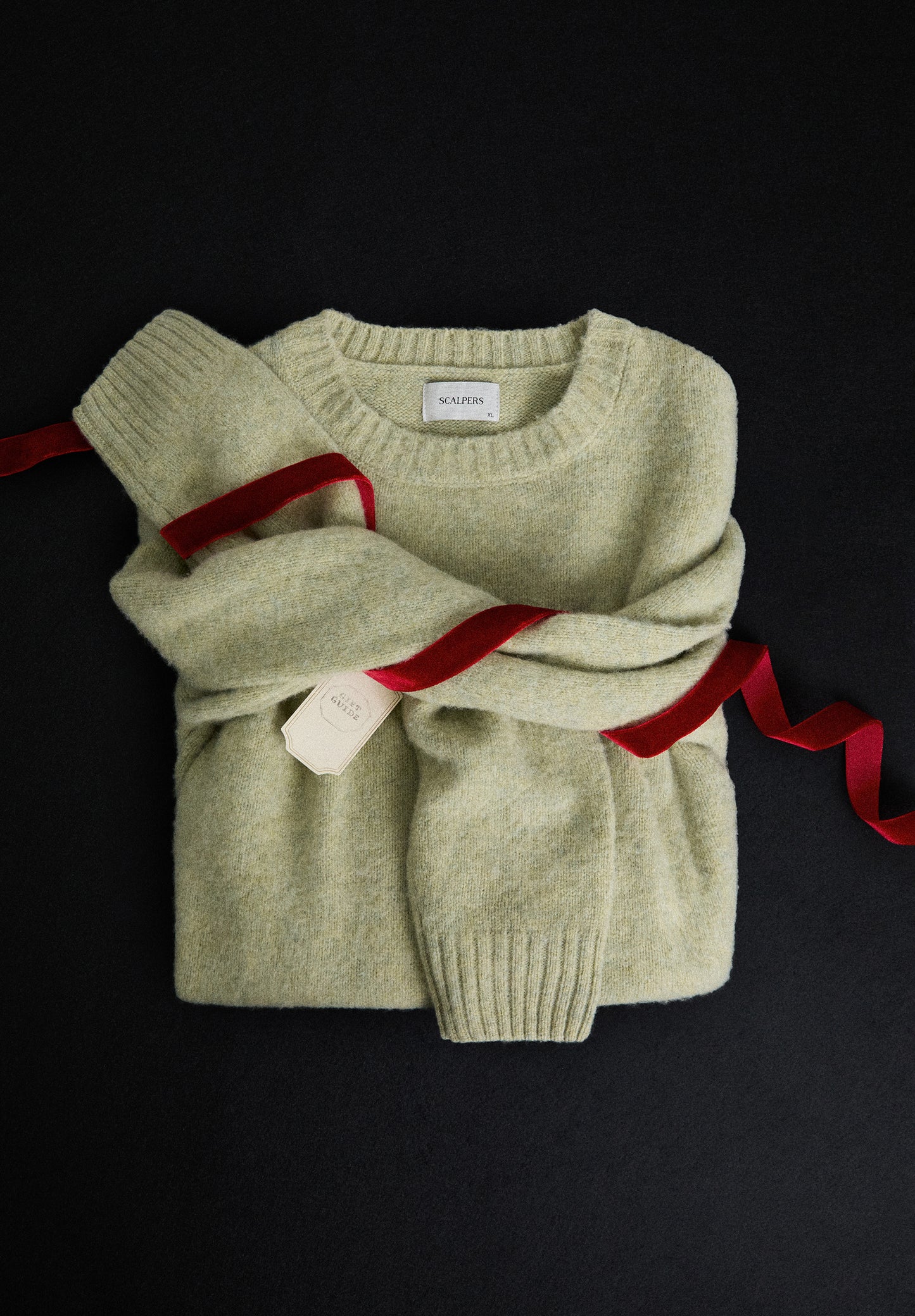 SWEATER DE LÃ COM EFEITO ESCOVADO