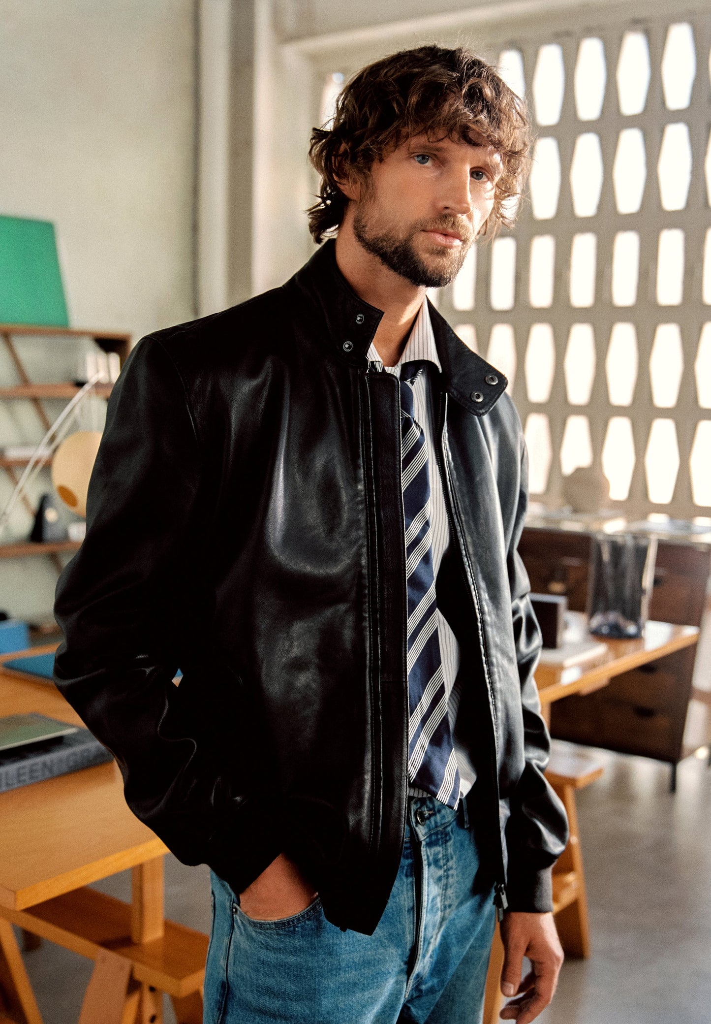 SCSONORALEATHER JACKET