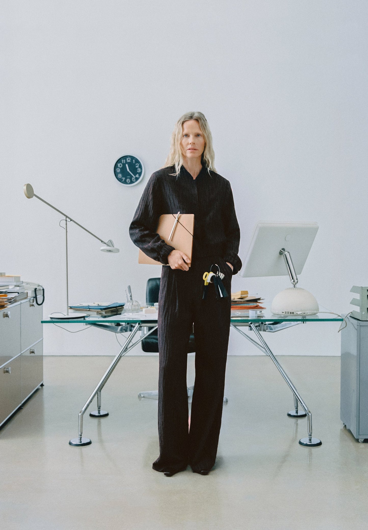 CALÇAS JACQUARD COM ESTAMPADO ANIMAL