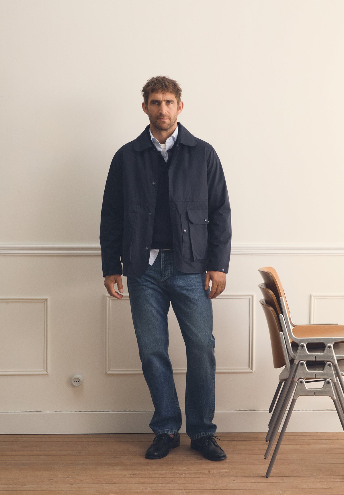 CARDIGAN TÉCNICO COM BOLSOS