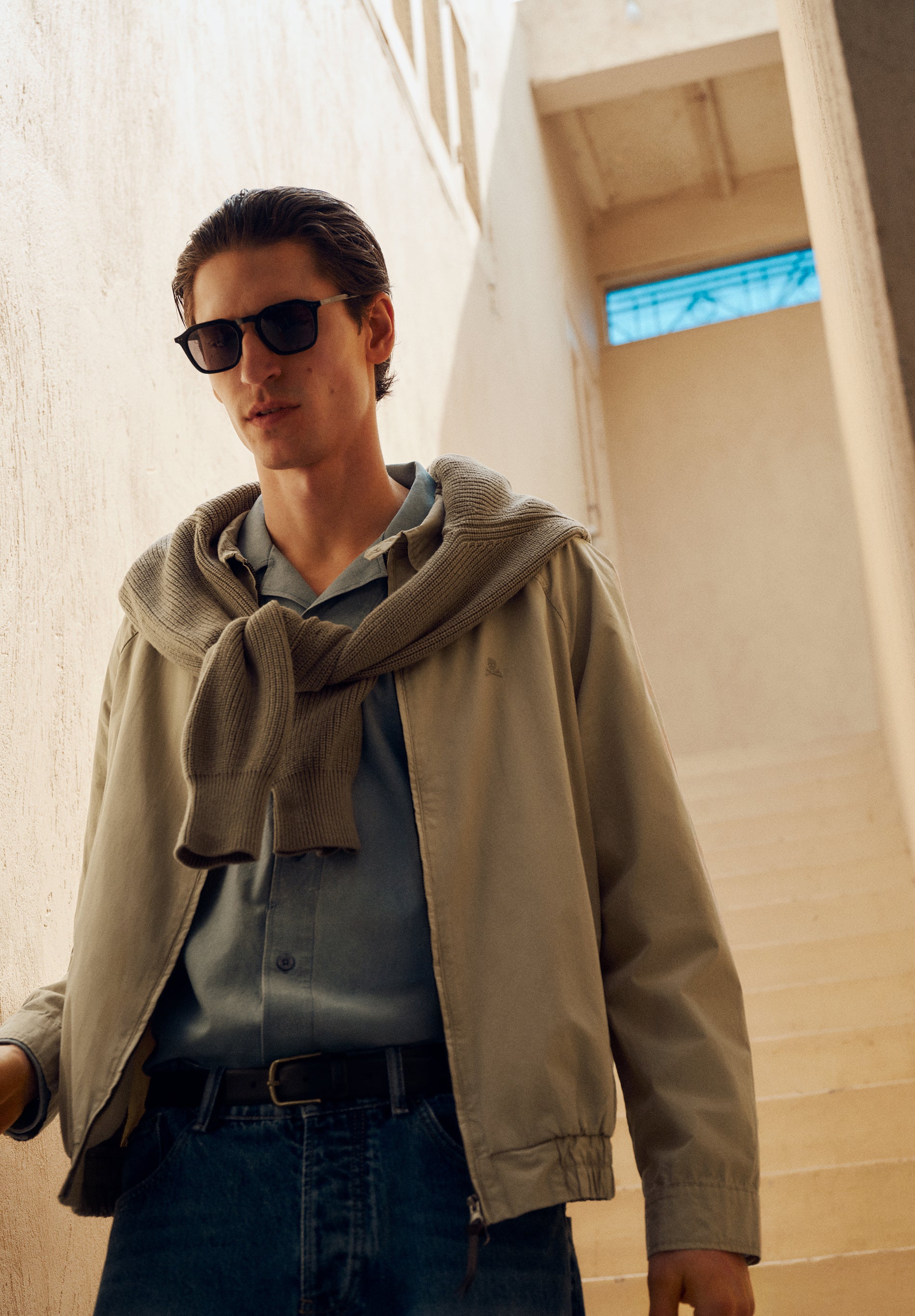 CARDIGAN BOMBER BORDADO