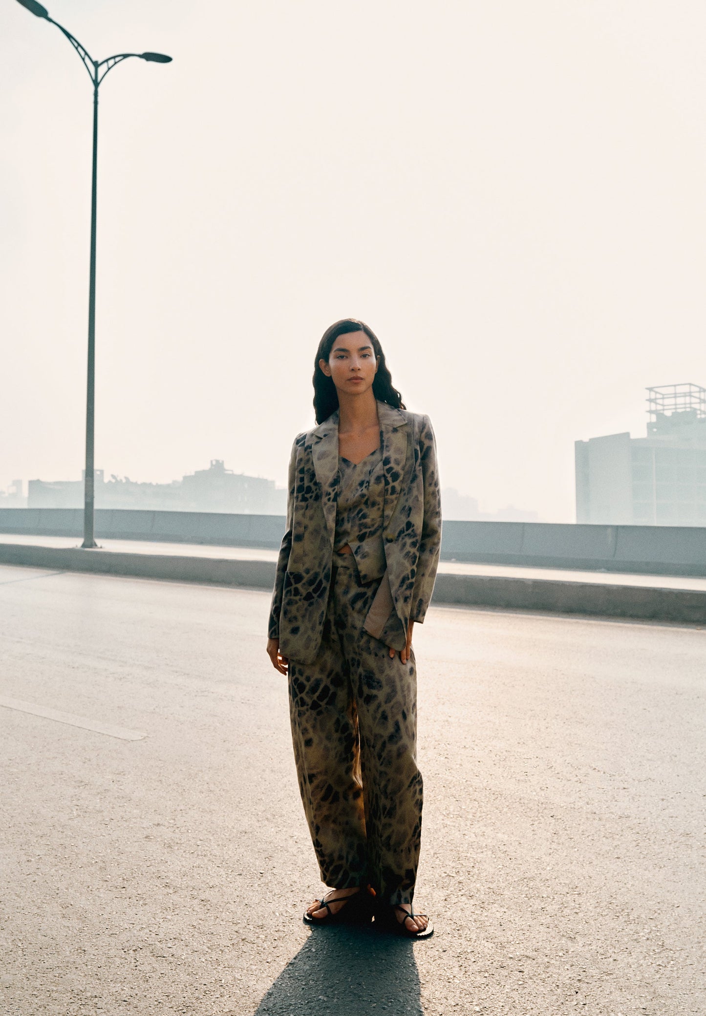 CALÇAS DE LINHO BALLOON