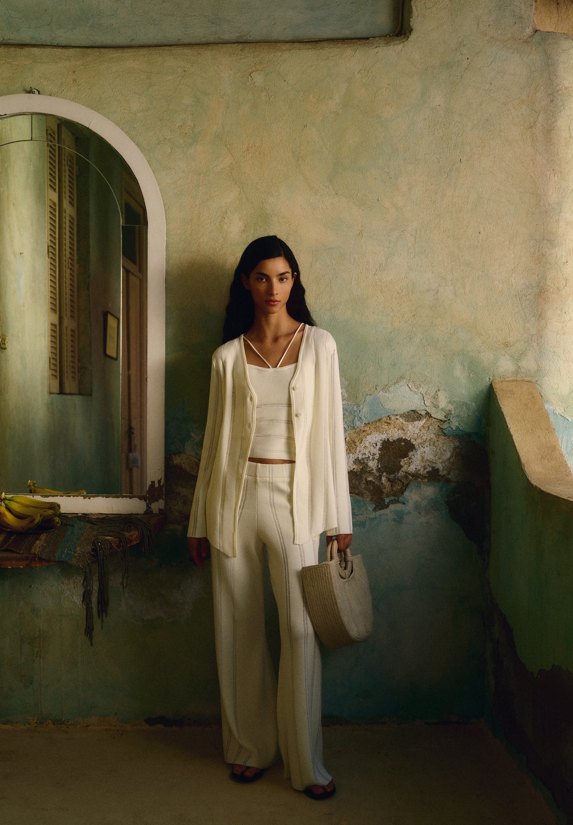 CALÇAS PORMENOR CANELADO