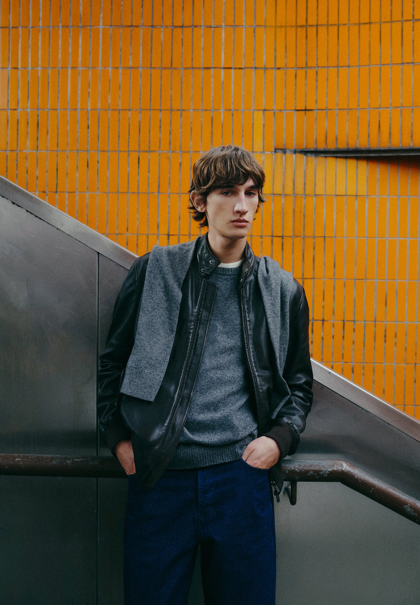 SWEATER DE LÃ COM LOGÓTIPO