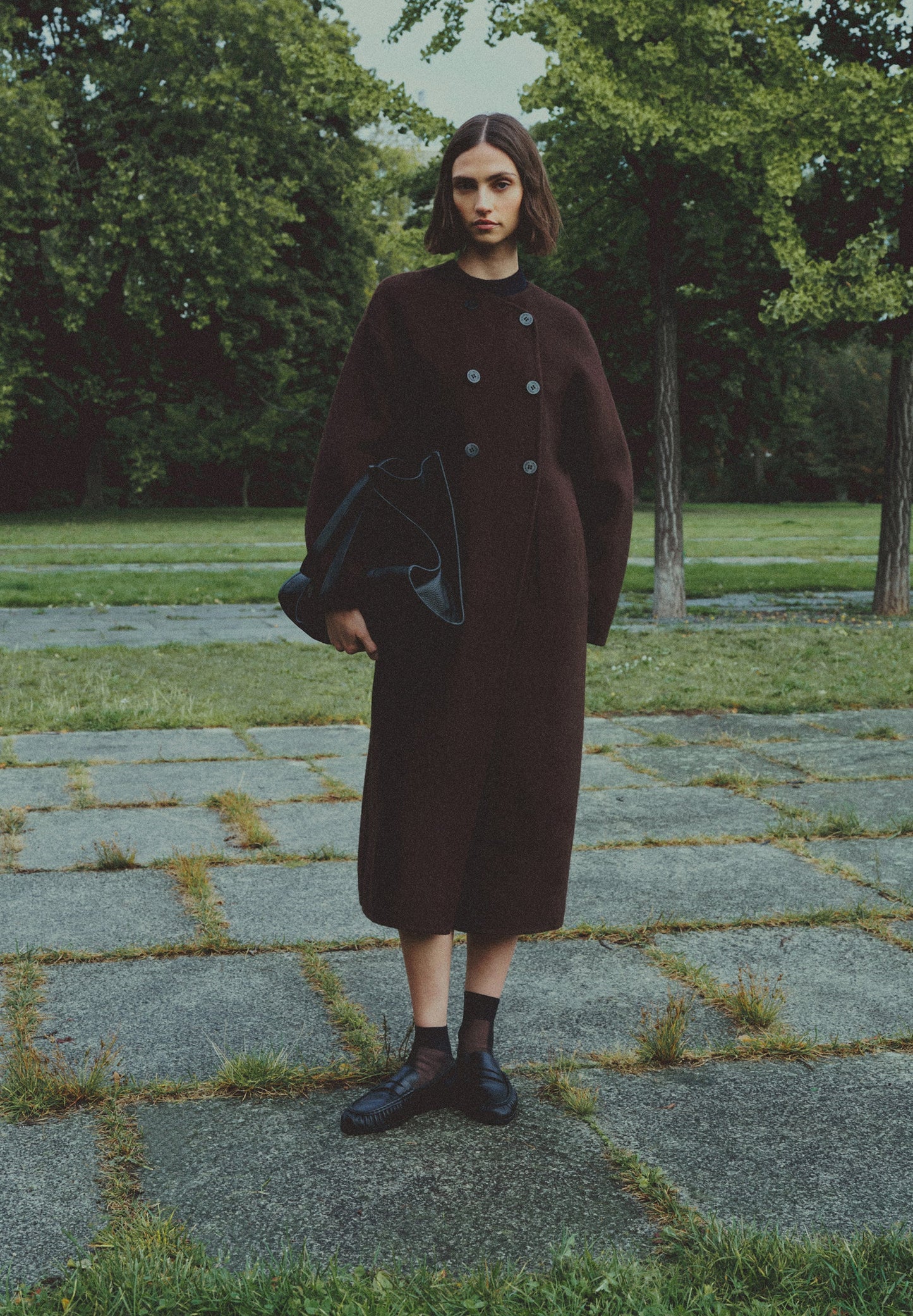 CASACO REVERSÍVEL MISTURA LÃ