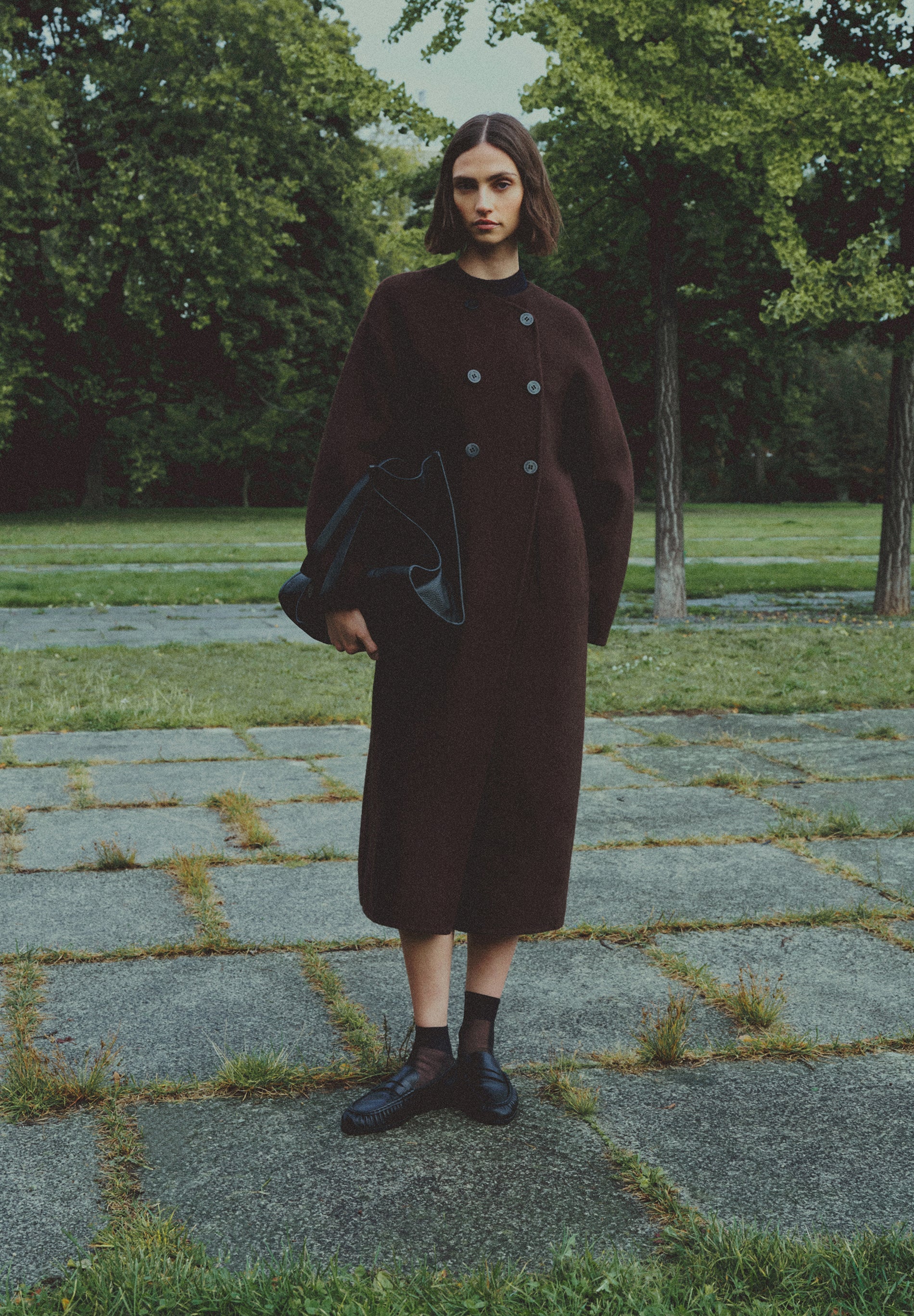 CASACO REVERSÍVEL MISTURA LÃ