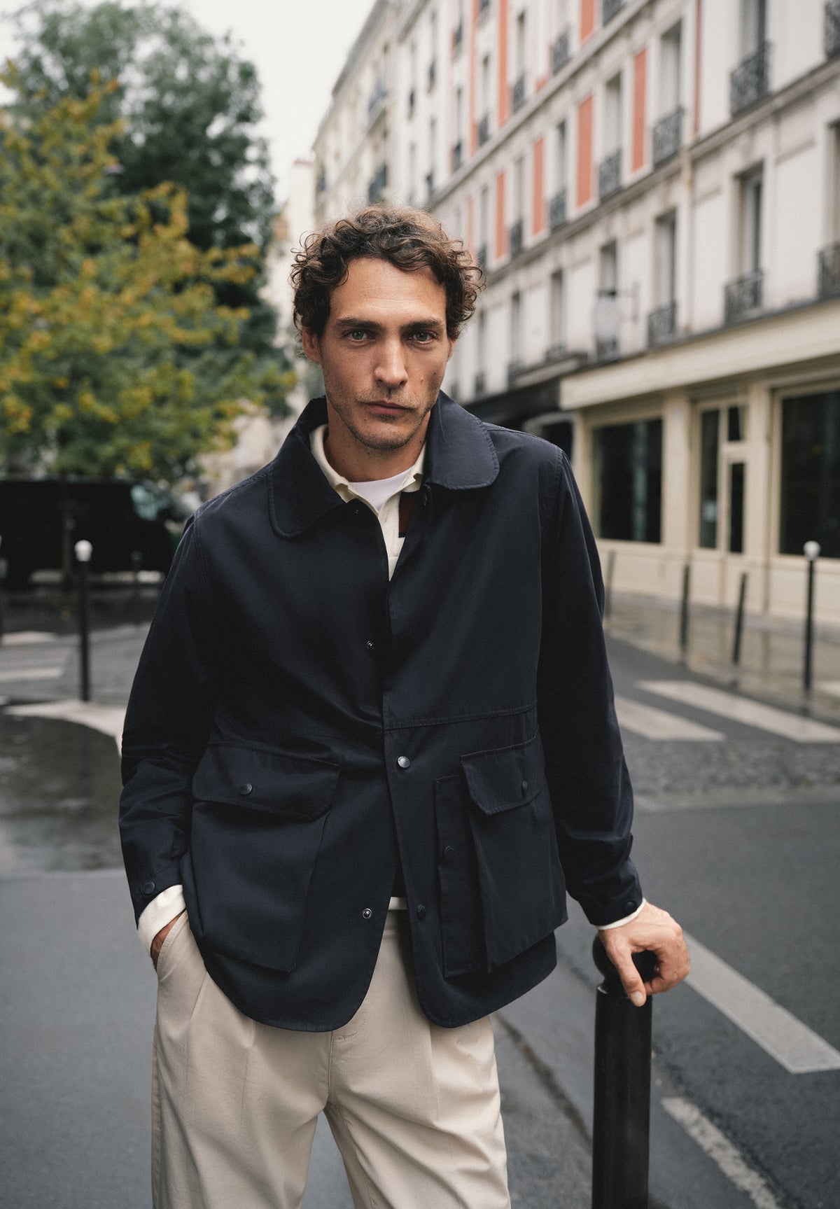 CARDIGAN TÉCNICO COM BOLSOS